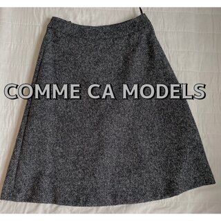 コムサイズム(COMME CA ISM)のCOMME CA MODELS ひざ丈スカート(ひざ丈スカート)