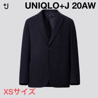 ジルサンダー(Jil Sander)のUNIQLO × ＋J ユニクロ 20AWウールブレンドオーバーサイズジャケット(テーラードジャケット)