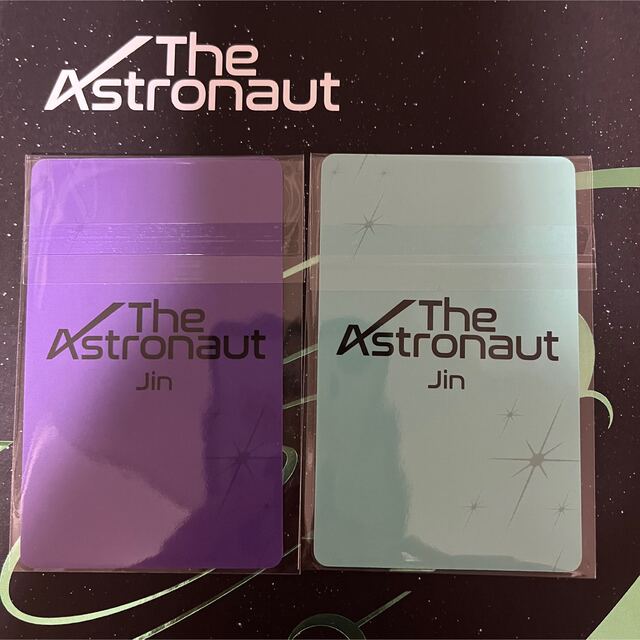 防弾少年団(BTS)(ボウダンショウネンダン)のBTS Jin The Astronaut JPFC 2形態特典トレカSET エンタメ/ホビーのタレントグッズ(アイドルグッズ)の商品写真