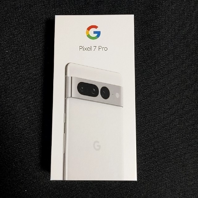 【新品】pixel7 pro 128gb snow【simフリー】