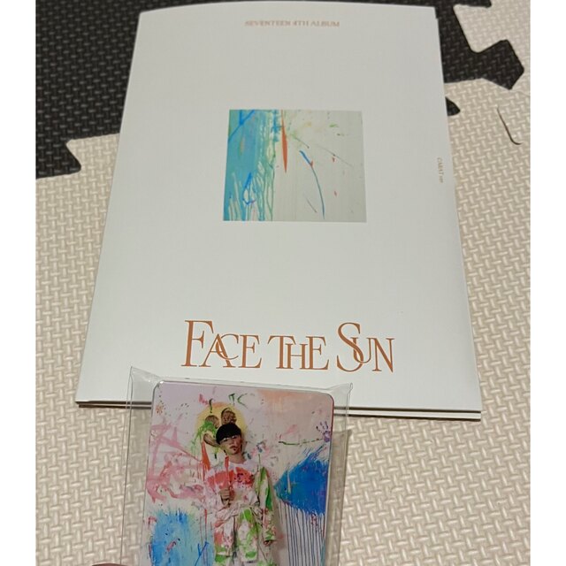 seventeen FACE THE SUN carat版 エンタメ/ホビーのCD(K-POP/アジア)の商品写真