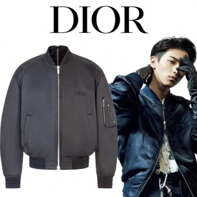 Dior homme 20AW JUDY BLAME ツートンカラー ブルゾン