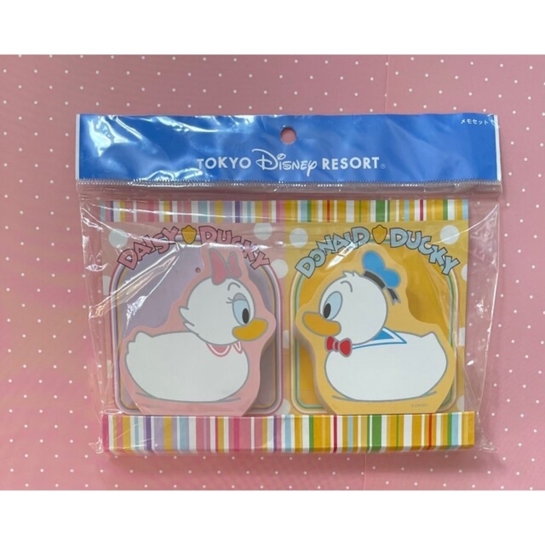 レア ディズニー メモ ドナルド デイジー あひる 買い販促品