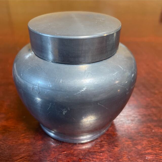 茶心壺 茶壺 乾茂號造 錫製茶壷 255.5g / 古錫 中国 唐物 古玩 国内外