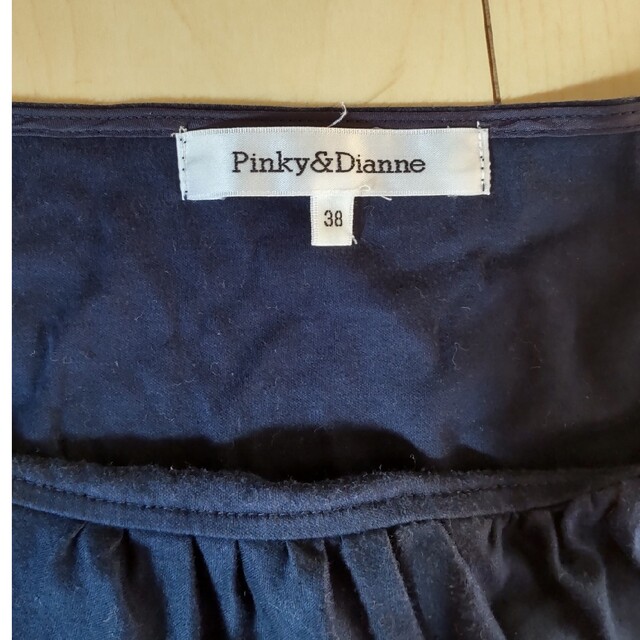 Pinky&Dianne 長袖トップス 紺 レディースのトップス(シャツ/ブラウス(長袖/七分))の商品写真