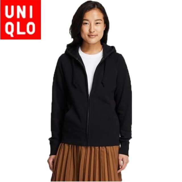 UNIQLO』ユニクロ*長袖 スウェットフルジップパーカー - トップス