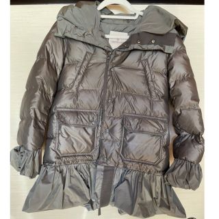 モンクレール(MONCLER)のMONCLER モンクレール×sacai　ダウン　SERI グレー　00 正規品(ダウンジャケット)