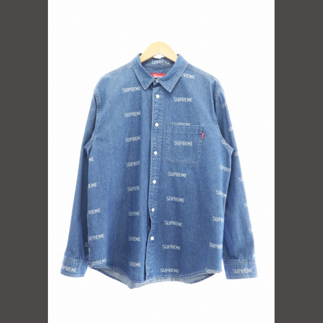 国内在庫】 Supreme Logo SUPREME Denim Overalls Overalls 19SS