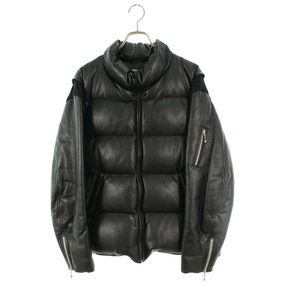 アンダーカバー ×フラグメントデザイン fragment design 21SS 30th Anniversary Leather sleeve down jacket UCZ9209 30周年記念オールレザーダウンジャケット メンズ 3