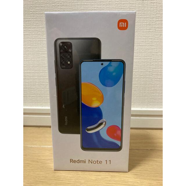 Xiaomi Redmi Note 11 スターブルースマホ/家電/カメラ