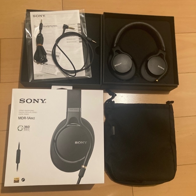 SONY MDR-1AM2 BLACK