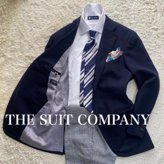 スーツカンパニー(THE SUIT COMPANY)のTHE SUIT COMPANY  高級Super120’s  M  ツイード(テーラードジャケット)