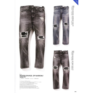 ネイバーフッド WOVEN SAVAGE DP NARROW /14OZ-PT