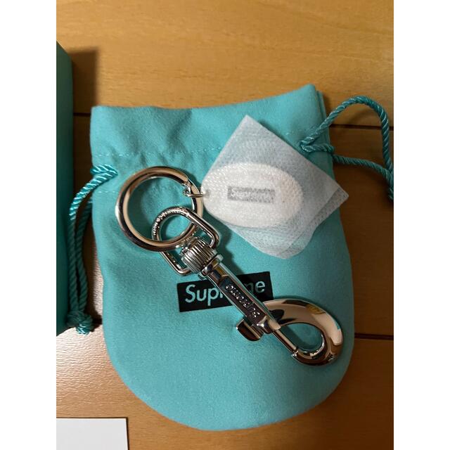 専用Supreme / Tiffany & Co. Tag Keyring