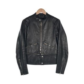 ゴールデングース(GOLDEN GOOSE)のゴールデングース カーフレザー シングルライダースジャケット Size XS(ライダースジャケット)