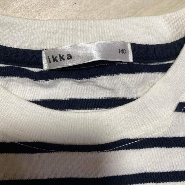 ikka(イッカ)のikka Ｔシャツ140 キッズ/ベビー/マタニティのキッズ服男の子用(90cm~)(Tシャツ/カットソー)の商品写真