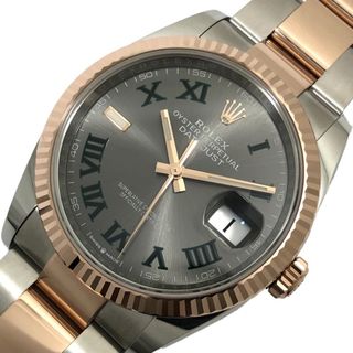 ロレックス(ROLEX)のロレックス ROLEX デイトジャスト36　オイスターブレス 126231 K18ピンクゴールド／ステンレススチール 自動巻き メンズ 腕時計(その他)