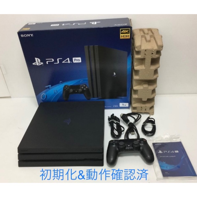 美品 PlayStation4 Pro 1TB (CUH-7200BB01) 低価格 エンタメ/ホビー