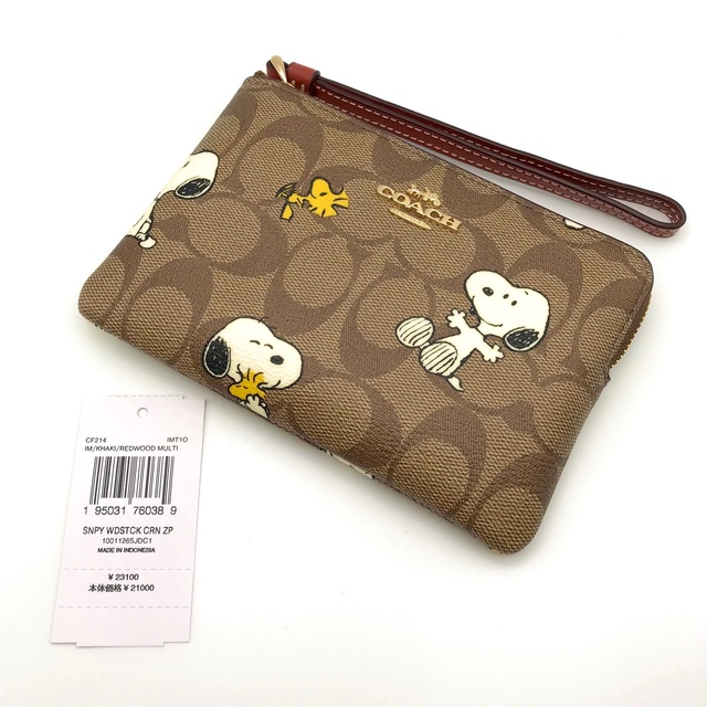 【COACH X PEANUTS】☆3-IN-1 ウォレット☆スヌーピー☆新品