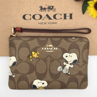 COACH - COACH ポーチ ☆大人気☆ コーナー ジップ リストレット ...