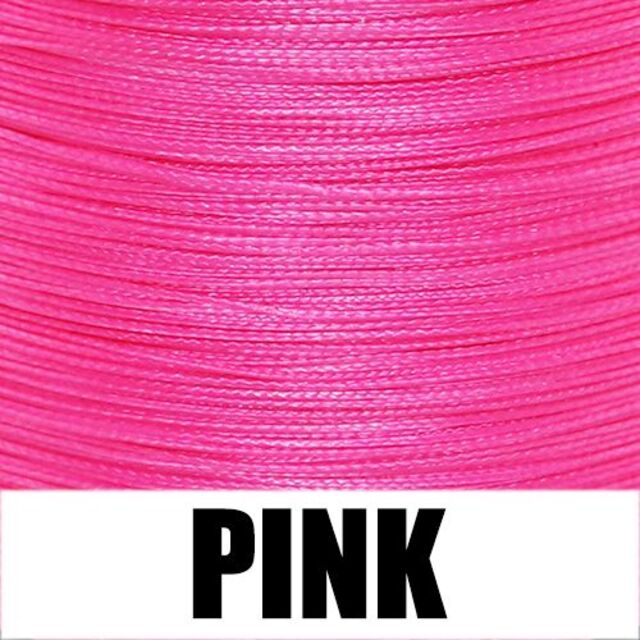 ×４　ＰＥライン（０．２号）３００ｍ　【ＪＯＦ】ピンクカラー釣糸 スポーツ/アウトドアのフィッシング(釣り糸/ライン)の商品写真