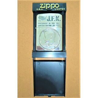 ZIPPO - ZIPPO　JFKコイン　シルバー　シリアルNo.付き　箱付き