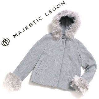 マジェスティックレゴン(MAJESTIC LEGON)のMAJESTIC LEGON フード付ショートコート マジェスティックレゴン(その他)