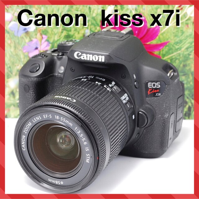 カメラ❤️人気機種❤️Canon キャノン EOS kiss x7i レンズキット❤️