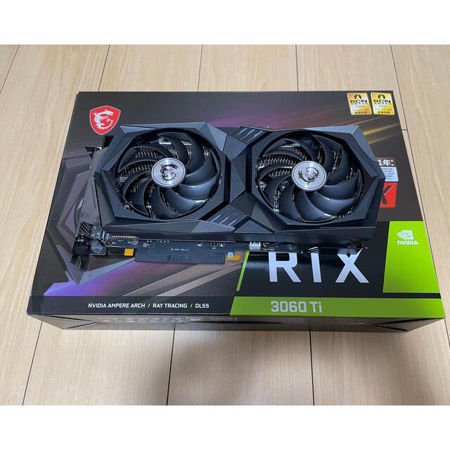 PCパーツGeForce RTX 3060 Ti GAMING X 8G LHR