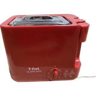 ティファール(T-fal)のティファール　T-fal ポップアップトースター　ウルトラミニ　ソリッドレッド(調理機器)