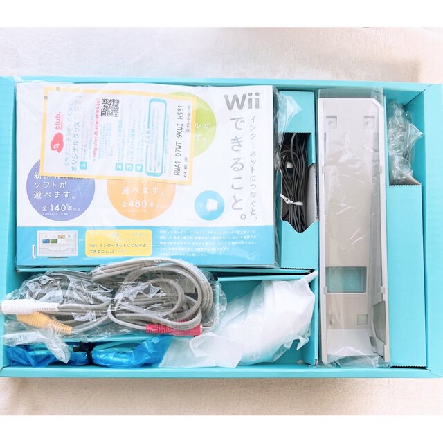 Nintendo Wii RVL-S-WD 本体 スーパーマリオブラザーズ 美品 エンタメ/ホビーのゲームソフト/ゲーム機本体(家庭用ゲーム機本体)の商品写真