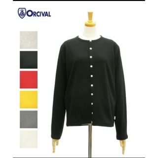 オーシバル(ORCIVAL)のORCIVAL クルーネック　カーディガン(カーディガン)