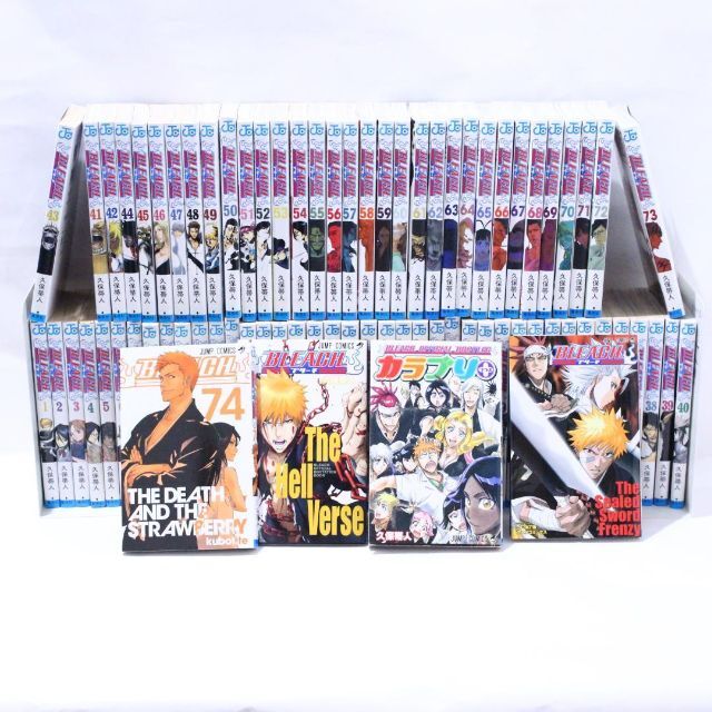 BLEACH ブリーチ 全巻 セット 74 ＋ 3冊 カラブリ 劇場版小冊子 - 全巻