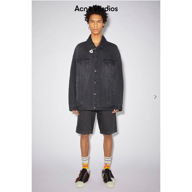 Acne Studios(アクネストゥディオズ)のacne studios オーバーサイズデニムジャケット メンズのジャケット/アウター(Gジャン/デニムジャケット)の商品写真