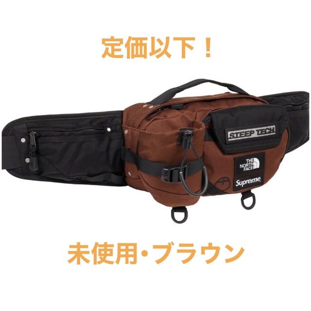 【未使用】Steep Tech Waist Bag ブラウンウエストバッグ