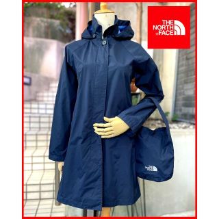 ザノースフェイス(THE NORTH FACE)の★1/22迄10%Off★ほぼ新品!【ノースフェイス】紺色レインコート!送料込(その他)