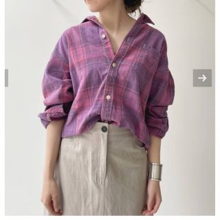 アパルトモンドゥーズィエムクラス(L'Appartement DEUXIEME CLASSE)のL'Appartement レミレリーフCheck Shirt(シャツ/ブラウス(長袖/七分))