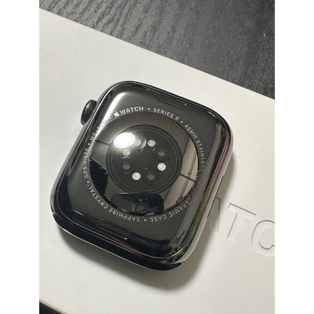 Apple Watch - 超美品 AppleWatch 8(GPS + Cellularモデル)45mmの通販