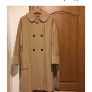 マルタンマルジェラ(Maison Martin Margiela)のdessin de mode デッサンドモード　ラウンドカラー　ウールコート(ロングコート)