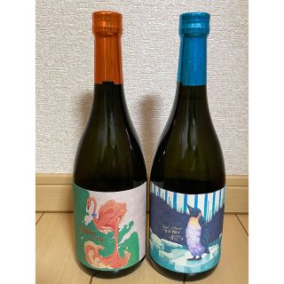 ★国分酒造★フラミンゴオレンジ クールミントグリーン 720ml セット 鹿児島(焼酎)