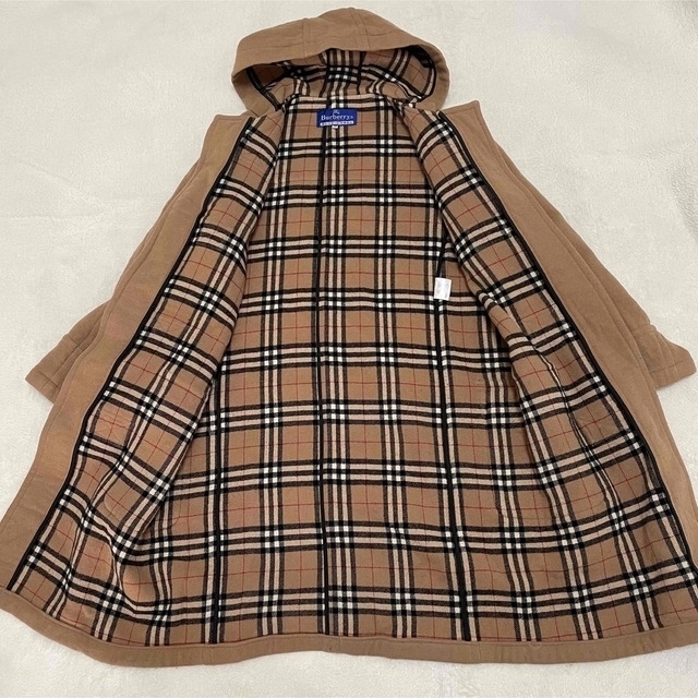 BURBERRY(バーバリー)のBurberryバーバリーロンドン ブルーレーベル ダッフルコート　ノバチェック レディースのジャケット/アウター(ダッフルコート)の商品写真