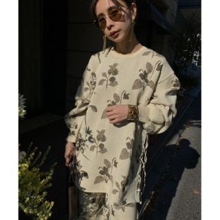 アメリヴィンテージ ニットセーター レースアップ ハイネック