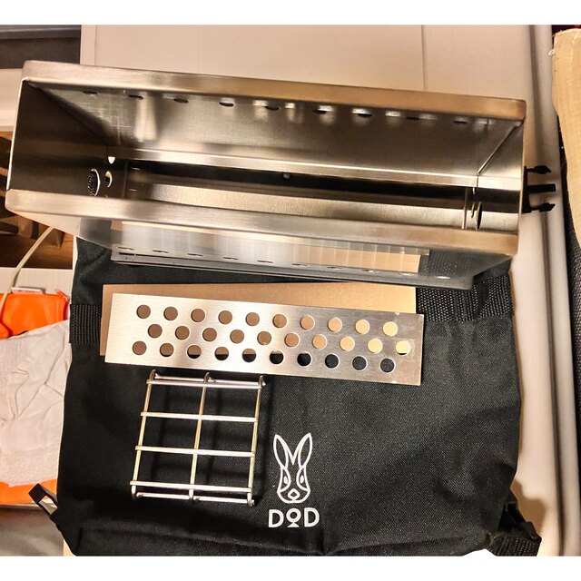DOPPELGANGER(ドッペルギャンガー)の新品未使用　ぷちもえファイアー　DOD Q1-760-SL BBQ 焚き火台　 スポーツ/アウトドアのアウトドア(ストーブ/コンロ)の商品写真