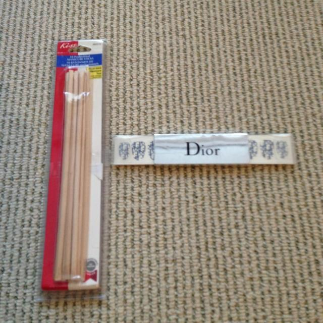 Christian Dior(クリスチャンディオール)のディオールのネイルシート♪ コスメ/美容のネイル(つけ爪/ネイルチップ)の商品写真