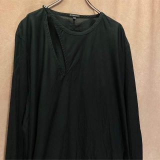 アンドゥムルメステール(Ann Demeulemeester)のANN DEMEULEMEESTER 09SS ドレープシャツ 古着(シャツ)