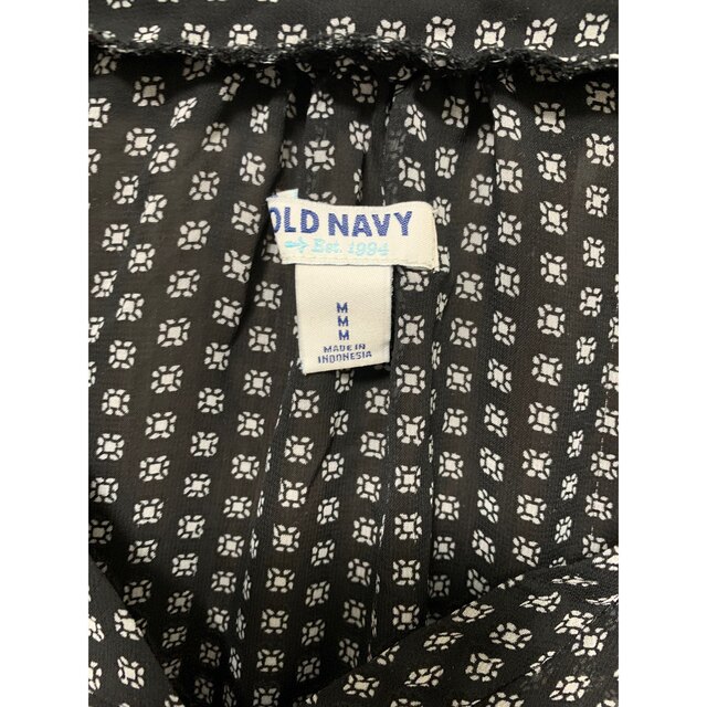 Old Navy(オールドネイビー)のOLD NAVY ブラウス Mサイズ レディースのトップス(カットソー(半袖/袖なし))の商品写真