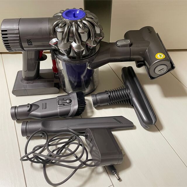 Dyson - 美品 dyson ダイソンDC61 MH ハンディクリーナー動作確認済み ...