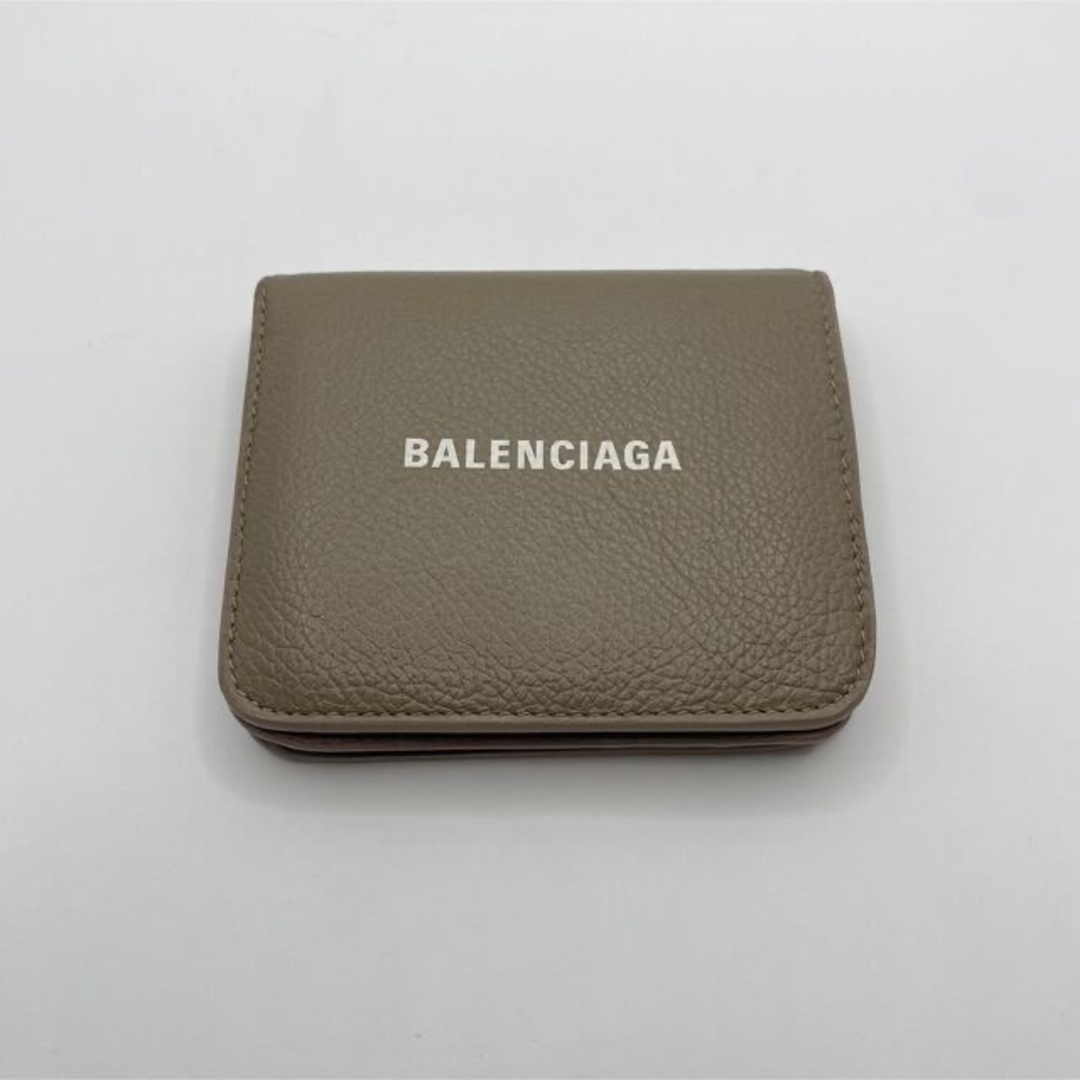 Balenciaga - 【美品】BALENCIAGAバレンシアガ 二つ折り財布 ベージュ ...