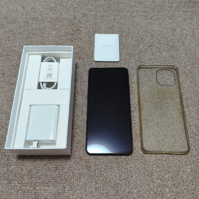 ANDROID(アンドロイド)のxiaomi Mi 11 Lite 5G ブラック スマホ/家電/カメラのスマートフォン/携帯電話(スマートフォン本体)の商品写真