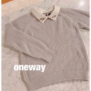 ワンウェイ(one*way)のoneway ニットセーター(ニット/セーター)